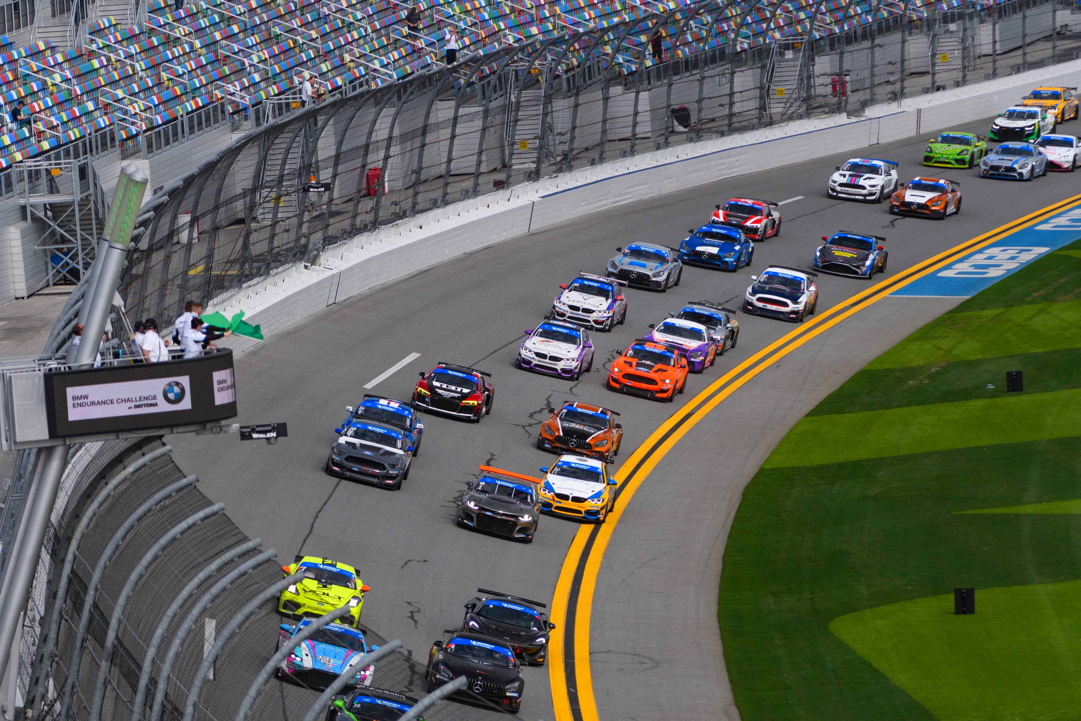 PF Racing’s Jade Buford and James Pesek were 11th in the IMSA Michelin Pilot Challenge at Daytona. PF Racing’s Jade Buford and James Pesek were 11th in the IMSA Michelin Pilot Challenge at Daytona.